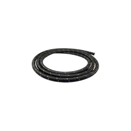 Hard Top 20 ft. 10AN Flex Fuel Hose - Black HA1111695